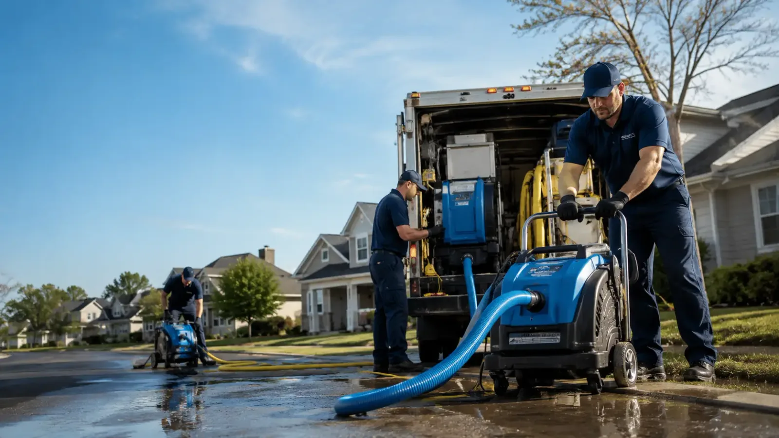 Flood Damage Cleanup in Ben Wheeler, TX